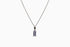 Ameya अमेय | Amethyst | Necklace | Silver | Rhodium Plated