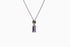 Ameya अमेय | Amethyst | Necklace | Silver | Rhodium Plated