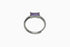 Ameya अमेय | Amethyst | Ring | Silber | Rhodiniert