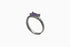Ameya अमेय | Amethyst | Ring | Silber | Rhodiniert