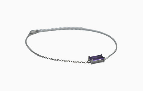 Ameya अमेय | Amethyst | Armband | Silber | Rhodiniert