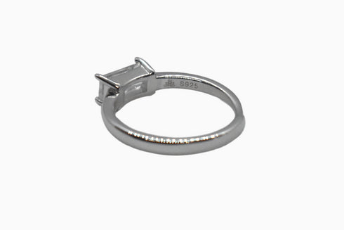 Ameya अमेय | Bergkristall | Ring | Silber | Rhodiniert