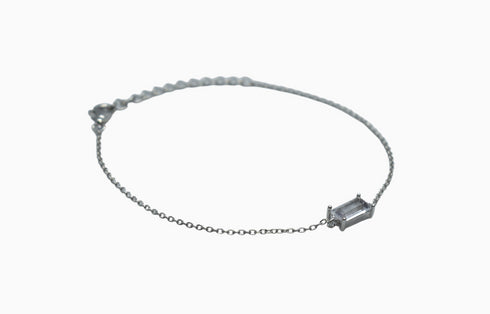 Ameya अमेय | Bergkristall | Armband | Silber | Rhodiniert