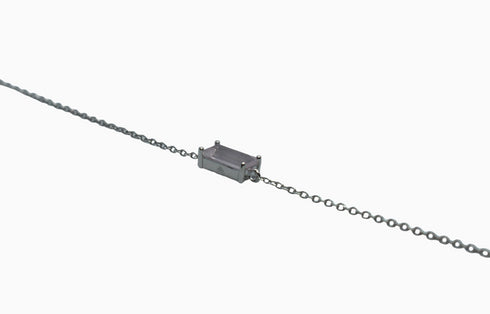 Ameya अमेय | Rosenquarz | Armband | Silber | Rhodiniert