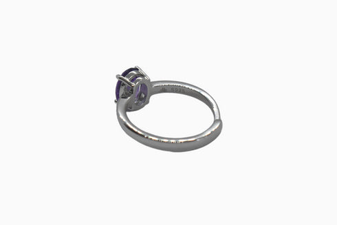 Divya दिव्या | Amethyst | Ring | Silber | Rhodiniert