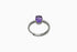Divya दिव्या | Amethyst | Ring | Silber | Rhodiniert