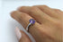 Divya दिव्या | Amethyst | Ring | Silber | Rhodiniert