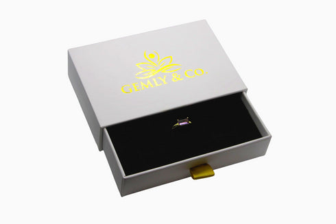 Ameya अमेय | Amethyst | Ring | 18K Vermeil Vergoldung