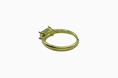 Ameya अमेय | Bergkristall | Ring | 18K Vermeil Vergoldung