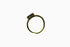 Ameya अमेय | Onyx | Ring | 18K Vermeil Vergoldung