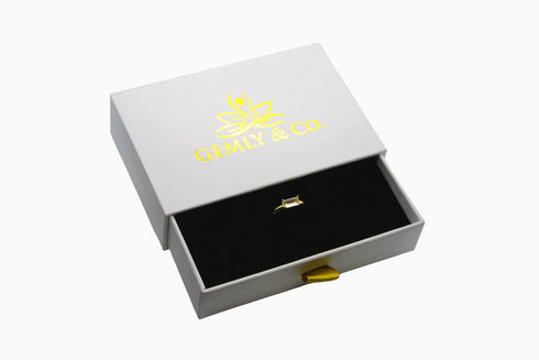 Ameya अमेय | Rosenquarz | Ring | 18K Vermeil Vergoldung