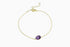 Divya दिव्या | Amethyst | Armband | 18K Vermeil Vergoldung