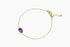 Divya दिव्या | Amethyst | Armband | 18K Vermeil Vergoldung