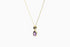 Divya दिव्या | Amethyst | Halskette | 18K Vermeil Vergoldung