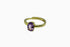 Divya दिव्या | Amethyst | Ring | 18K Vermeil Vergoldung