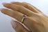 Divya दिव्या | Amethyst | Ring | 18K Vermeil Vergoldung