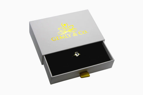 Divya दिव्या | Rock Crystal | Ring | 18K Gold Vermeil