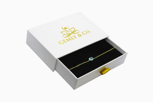 Divya दिव्या | Blue Topaz | Bracelet | 18K Gold Vermeil