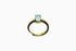 Divya दिव्या | Blauer Topas | Ring | 18K Vermeil Vergoldung