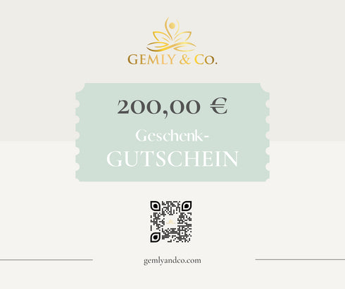 GEMLY & Co. Geschenkgutschein